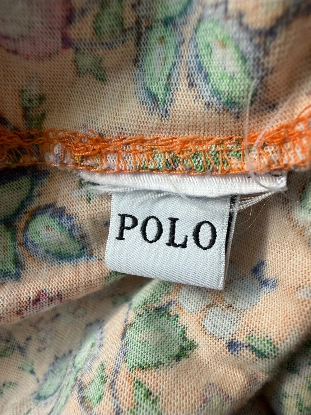 Ralph Lauren Girls 18M Orange Floral Tiered Sundress with Matching Bloomers